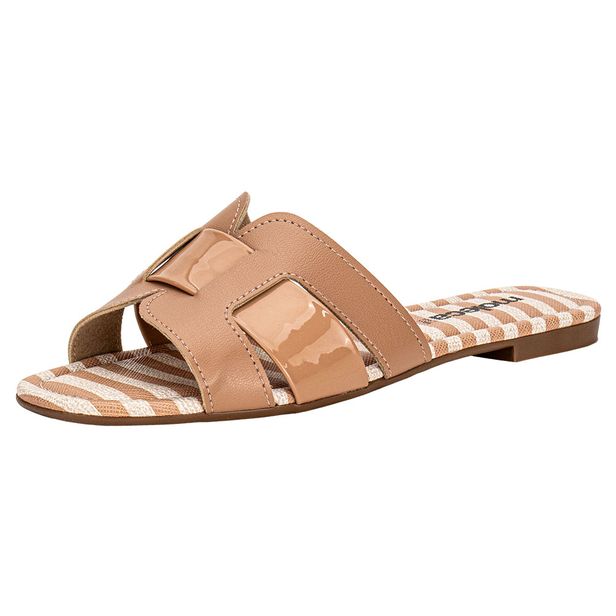 Tamanco Feminino Flat Moleca 5435653 SALMÃO 34