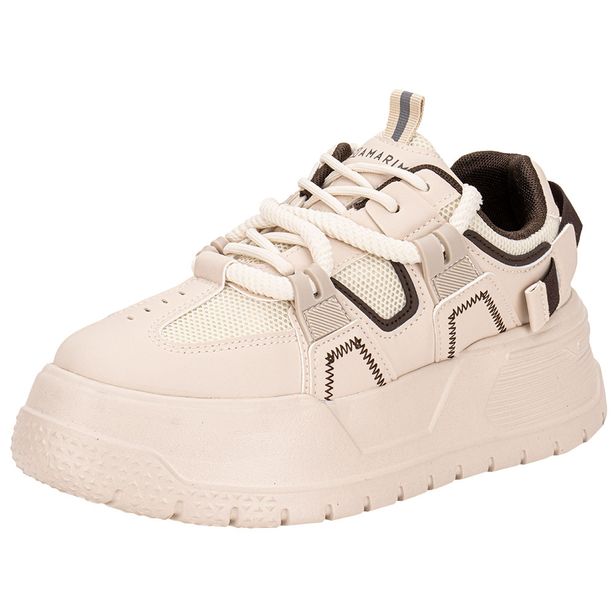 Tênis Feminino Casual Ramarim 2576231 CREME 34