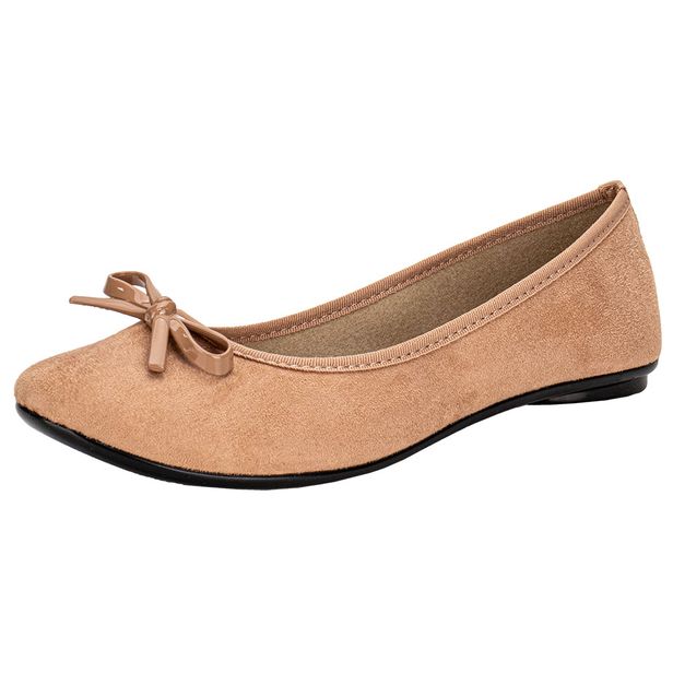 Sapatilha Feminina Moleca 5726115 SALMÃO 34