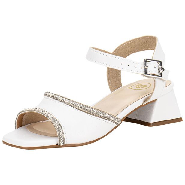 Sandália Infantil Feminina Molekinha 2347125 BRANCO 26