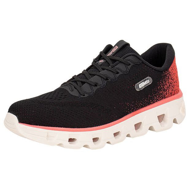 Tênis Feminino Actvitta 4851103 PRETO/CORAL 34