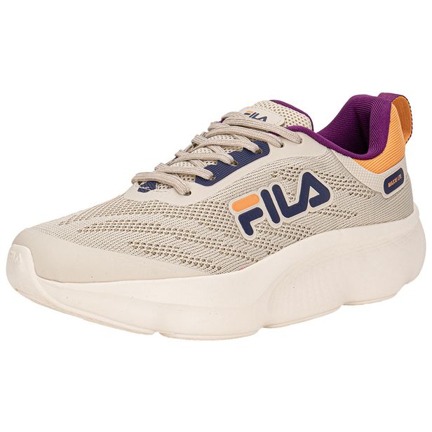Tênis Feminino Maxxi Lite Fila F02TR00095 BEGE/LARANJA 34