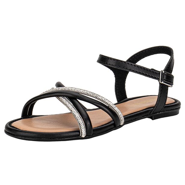 Sandália Infantil Feminina Molekinha 21571205 PRETO 25