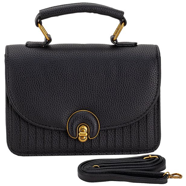 Bolsa Feminina Transversal H.E SX6027 PRETO