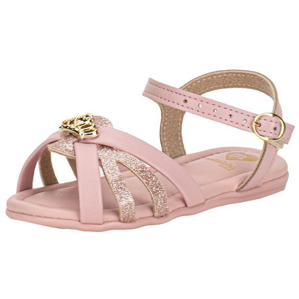 Sandália Infantil Feminina Molekinha 2114283 ROSA 17