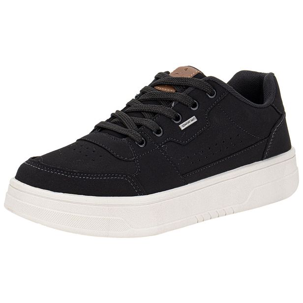 Tênis Masculino Casual Confort Way 902501 PRETO 37