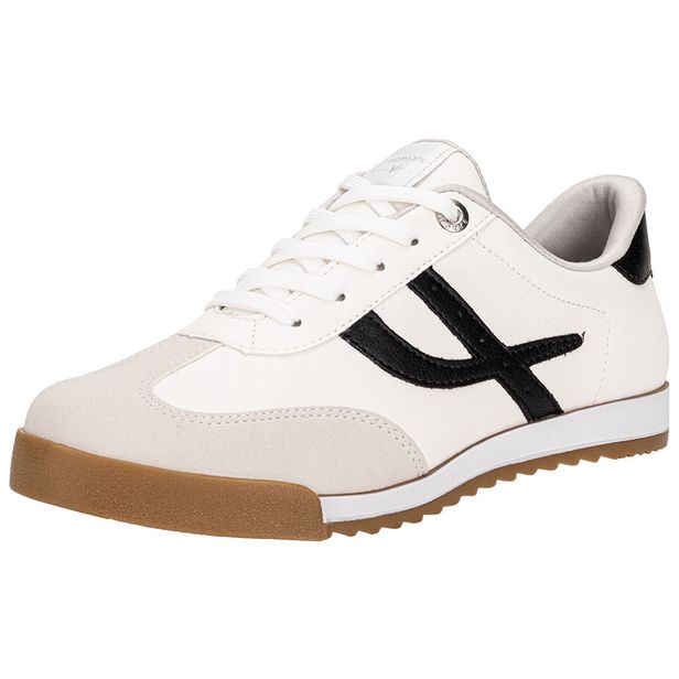 Tênis Feminino Casual Via Marte 237003 BRANCO/PRETO 37