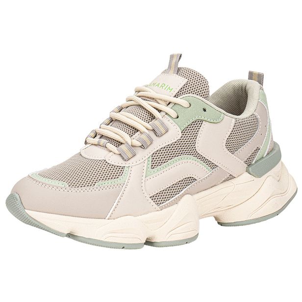 Tênis Feminino Chunky Ramarim 2590132 CINZA/VERDE 35