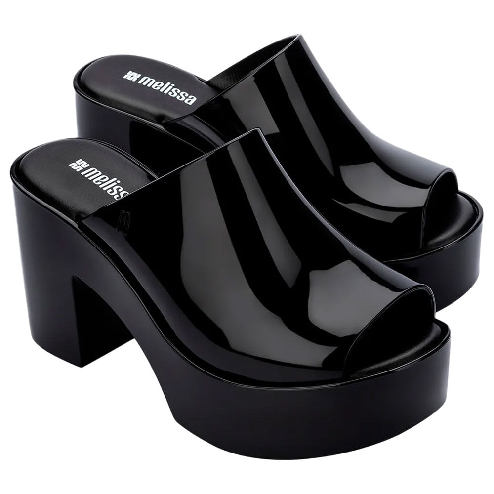 Melissa Mule Hype 36026 PRETO - cloviscalcados