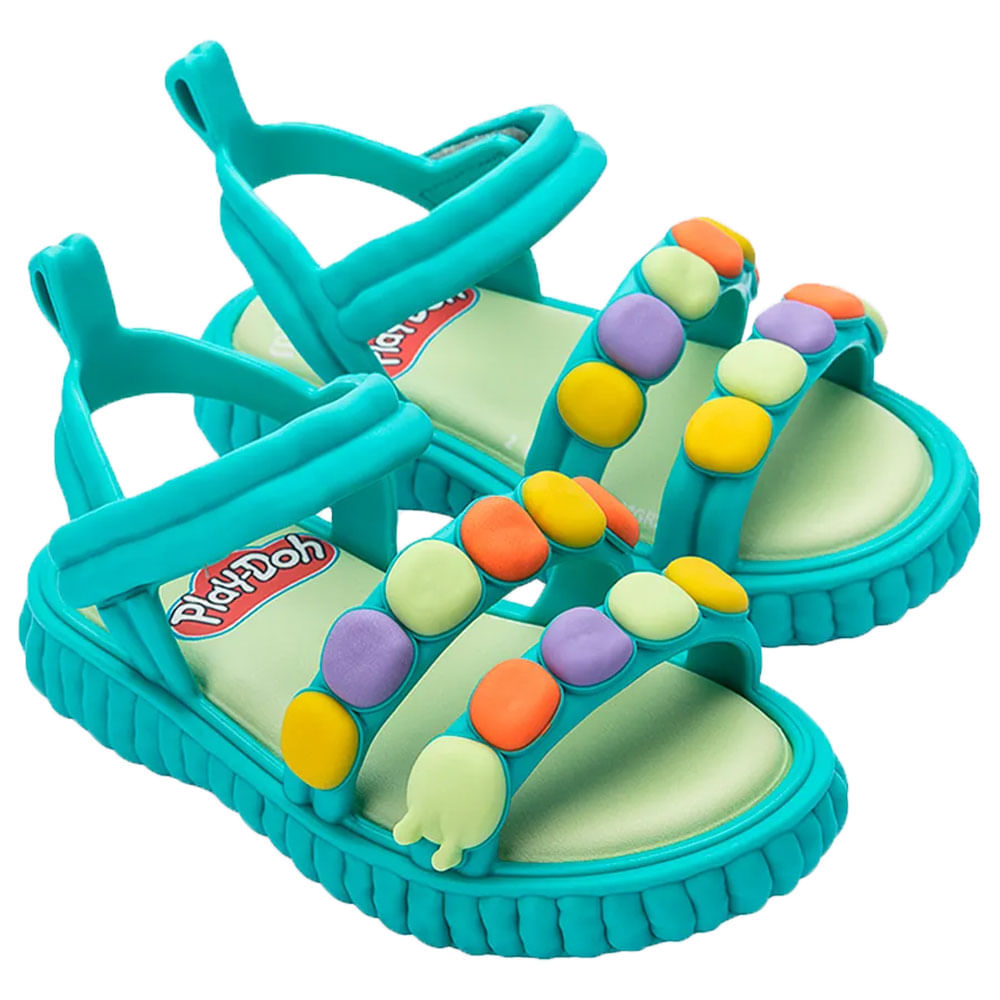 CASSIN MINI DO(カシン　ミニドゥ) Mini Melissa Create + Play Doh Baby 35989 VERDE | Clovis Calçados