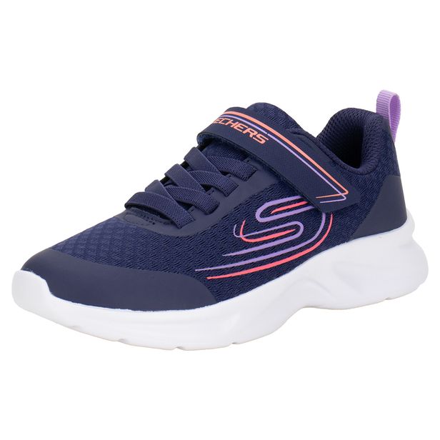 Tênis Infantil Feminino Dynamatic Nonstop Speed Skechers 303577L MARINHO 27
