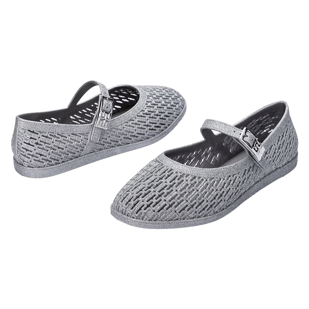 Melissa Harper Glitter 37108 PRATA | Clovis Calçados
