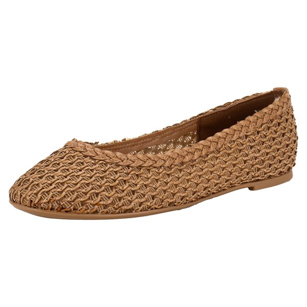 Sapatilha Feminina Flat Vizzano 1443106 CAMEL 34