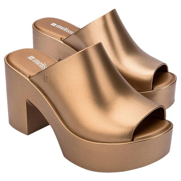 Melissa Mule Hype Metallic 36497 OURO 33/34