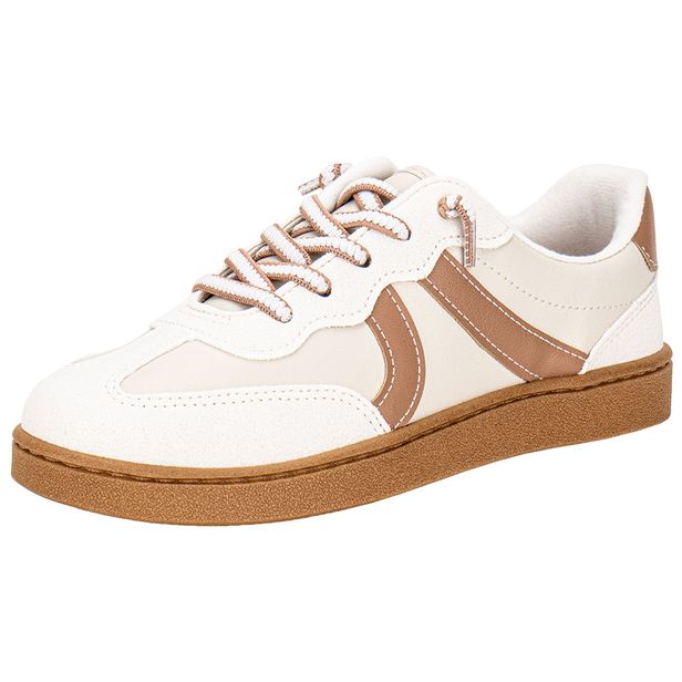 Tênis Infantil Feminino Molekinha 2574116 MARFIM 28