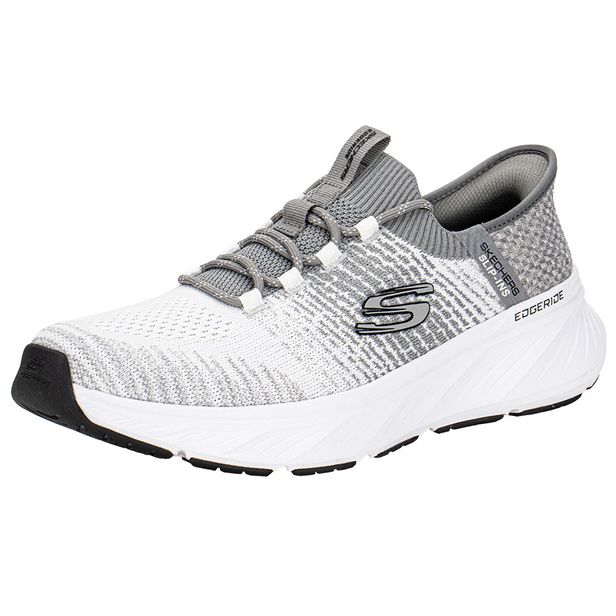 Tênis Masculino Edgeride - Raygo Skechers 232932 BRANCO/CINZA 41