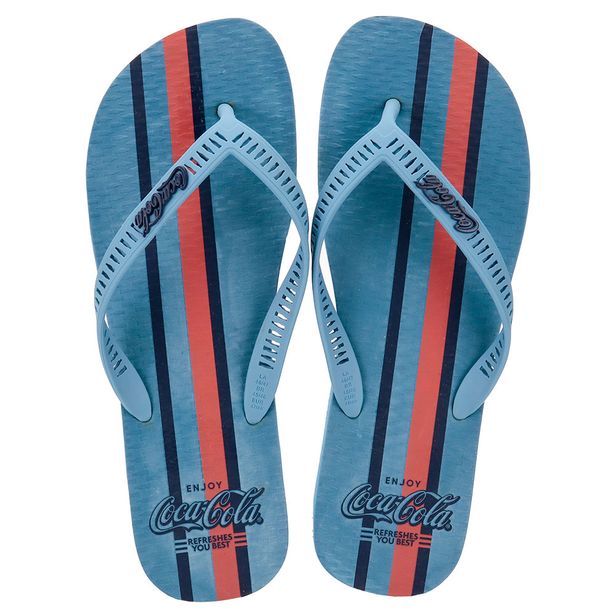Chinelo Masculino Crisp Taste Coca-Cola CC3938 MARINHO 43/44