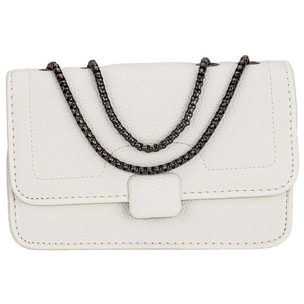 Bolsa Feminina Transversal H.E BY019 BRANCO