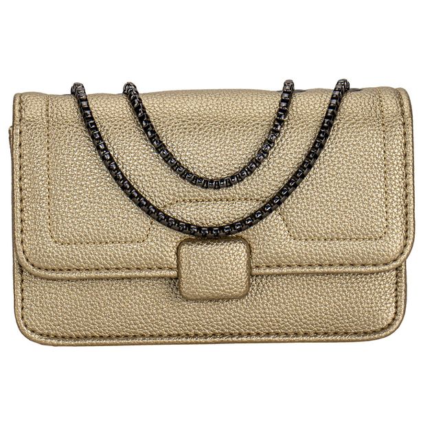 Bolsa Feminina Transversal H.E BY019 OURO