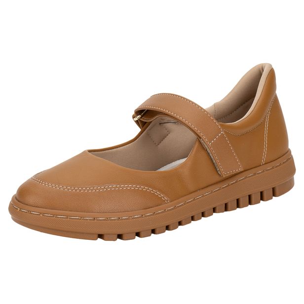 Sapato Feminino Flat Piccadilly 937007 CARAMELO 34