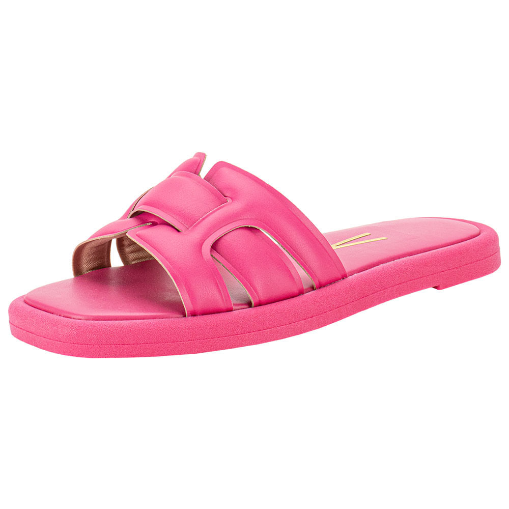 Tamanco Feminino Flat Vizzano 6522101 PINK | Clovis Calçados
