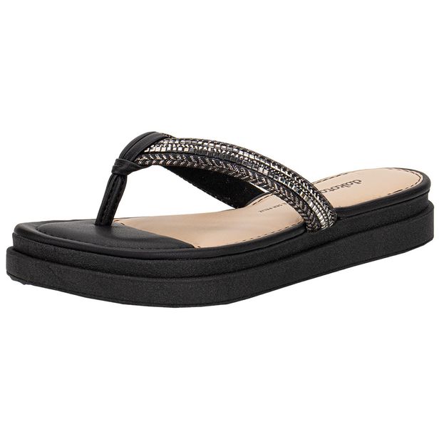 Tamanco Feminino Flat Dakota Y8902 PRETO 34