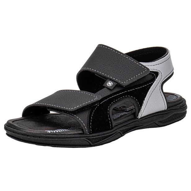 Papete Infantil Masculina Molekinho 2402745 PRETO/CINZA 27