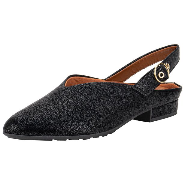 Sapato Feminino Salto Grosso Piccadilly 265001 PRETO 34