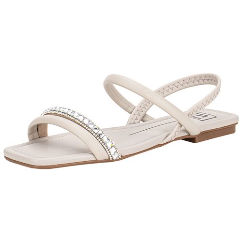 Sandália Feminina Rasteira Moleca - 5462111 CINZA