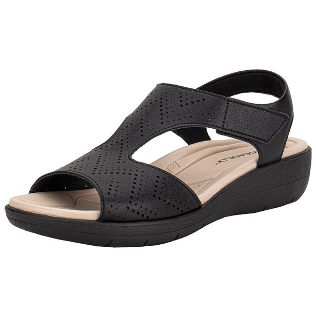 Sandália Feminina Anabela Piccadilly 239030 PRETO 34