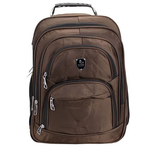 Mochila Masculina Royal Style R3528 CAFÉ 01