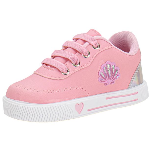 Tênis Infantil Feminino Linda Jú 202538 ROSA 01 22