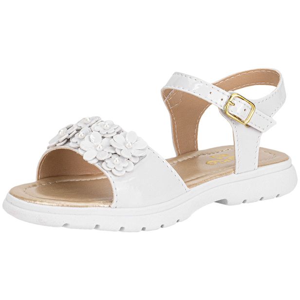 Sandália Infantil Feminina Lily Kids 10175 BRANCO 21
