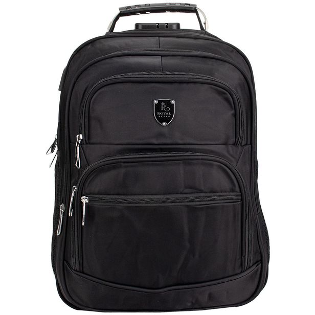 Mochila Masculina Royal Style 3545 PRETO
