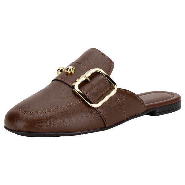 Sapato Feminino Mule Beira Rio 4323111 CAFÉ 34