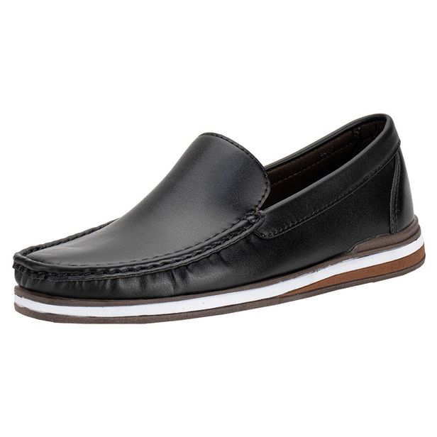 Mocassim Masculino Du Prado 0500 PRETO 37