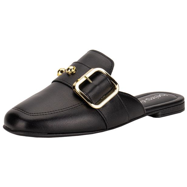 Sapato Feminino Mule Beira Rio 4323111 PRETO 34