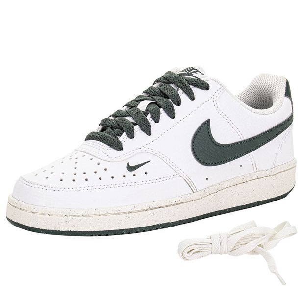 Tênis Court Vision Low Nike FV9952 BRANCO/VERDE 34