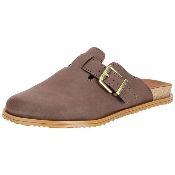 Sapato Feminino Mule Moleca 5743209 CHOCOLATE 34