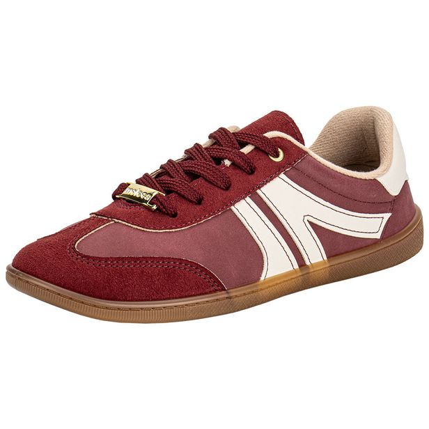 Tênis Feminino Casual Moleca 5605472 VERMELHO 34