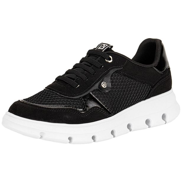 Tênis Feminino Casual Piccadilly 938001 PRETO 34