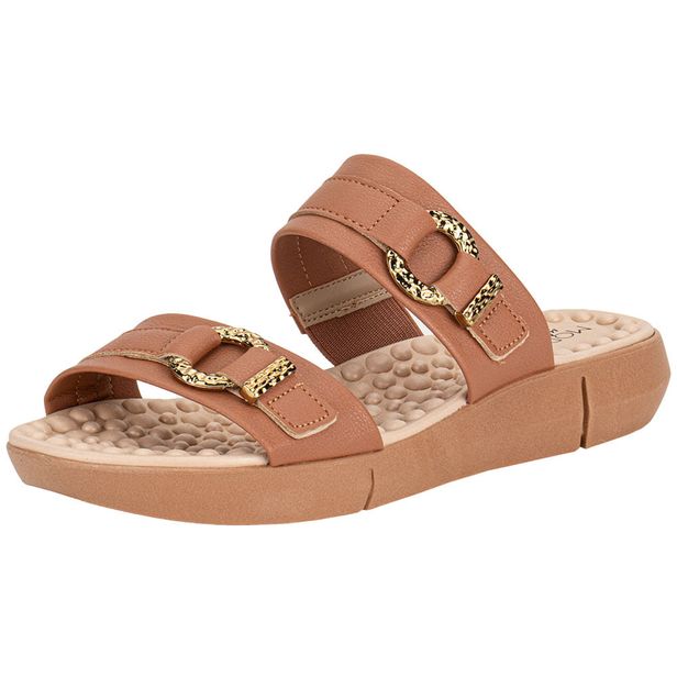 Tamanco Feminino Flat Modare 7142142 CAMEL 35