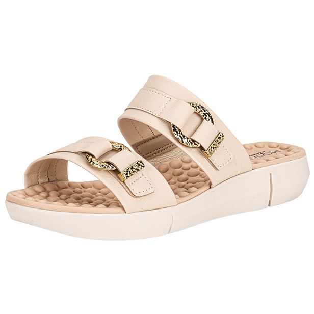 Tamanco Feminino Flat Modare 7142142 MARFIM 34