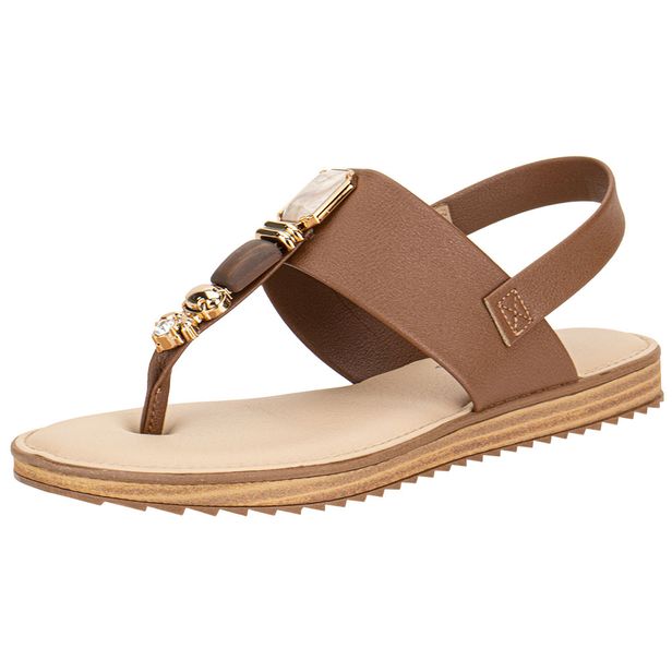 Sandália Feminina Flat Modare - 7141120 CHOCOLATE 37