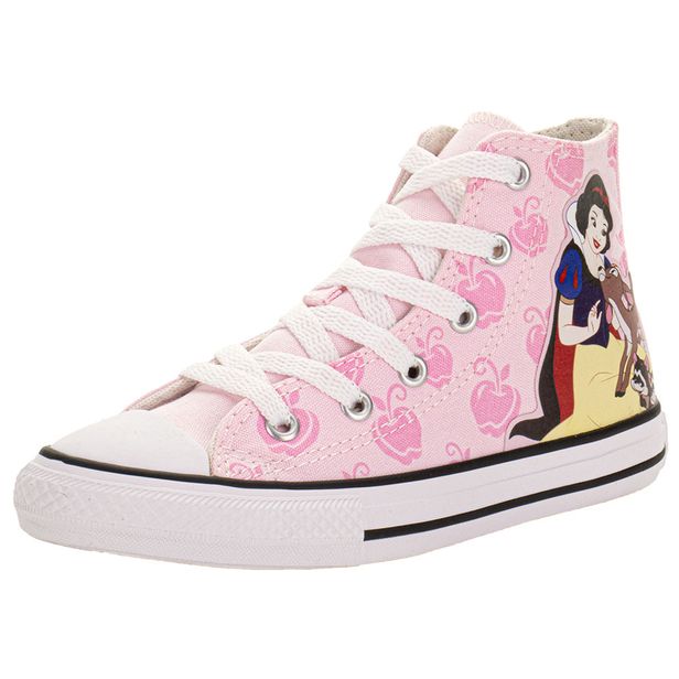 Tênis Infantil Chuck Taylor All Star Branca De Neve Converse CK1372 ROSA 27