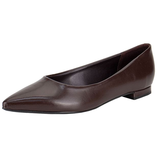 Sapatilha Feminina Flat Vizzano 12061100 CHOCOLATE 36