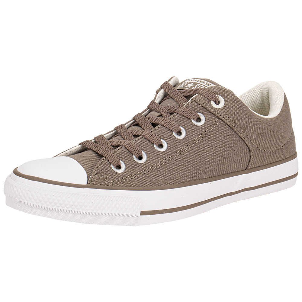 アップルオリーブの38 Tênis Chuck Taylor All Star High Street Converse CT2938 TAUPE