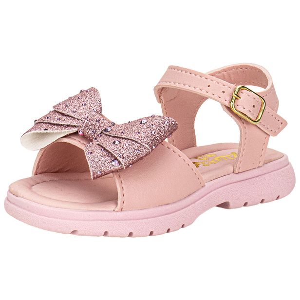 Sandália Infantil Feminina Lily Kids 10171 ROSA 21