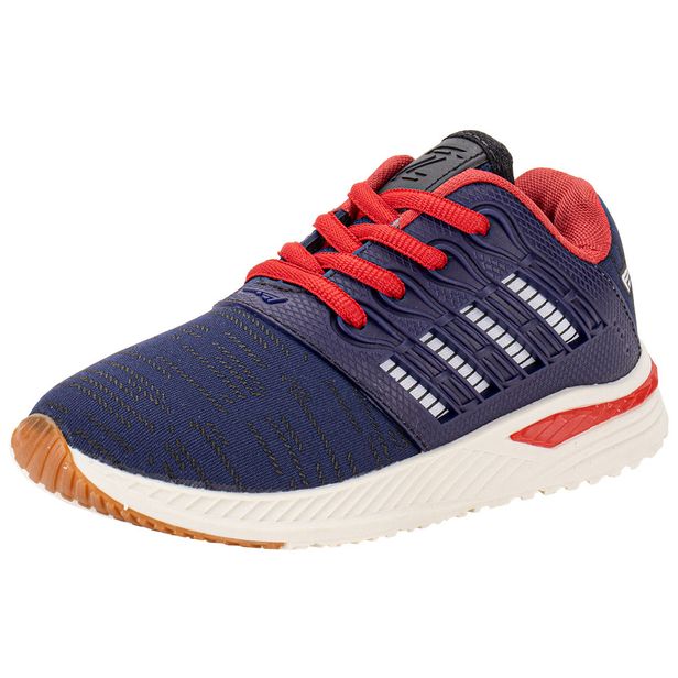 Tênis Infantil Masculino Zeuz 93KX AZUL/VERMELHO 34