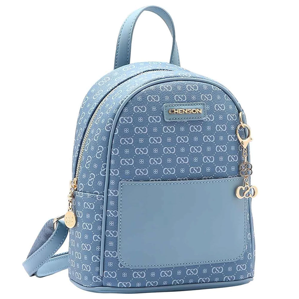 Mochila Feminina Chenson CG84969 AZUL | Clovis Calçados